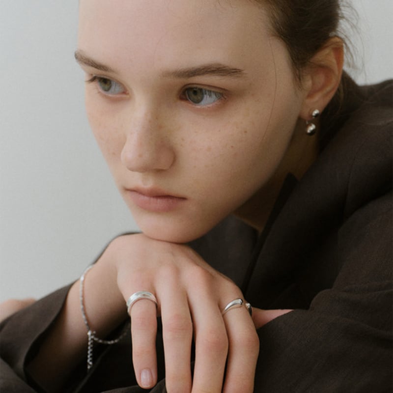 NORMALLEE [Silver 925] Big Bold Open Ring