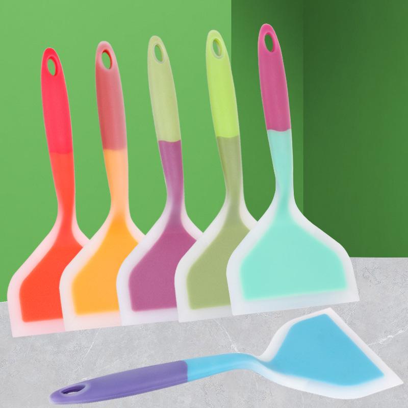 High-Temperature Resistant Silicone Spatula for Non-Stick Pans and Pancakes - Ideal for Tamagoyaki.