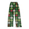 Women  Winter Plaid Pants Full Length Long Trousers Sports Pants