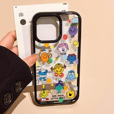 Acrylic Phone Case For iPhone 11 13 16 ProMax Case iPhone 13 14 15 ProMax 12 13 ProMax Case Samsung A55 A05S A54 A06 S22 A15 S23 A12 A22 A52S Cartoon