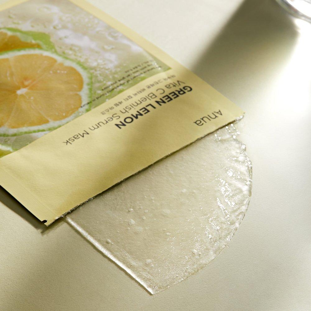 Anua Green Lemon Vita C Blemish Serum Mask (1 Sheet)