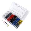 1900pcs Wire Ferrule Terminals Pin Type Copper Tin Plated 7 Sizes Insulated Cord Connectors Universal for Cars
