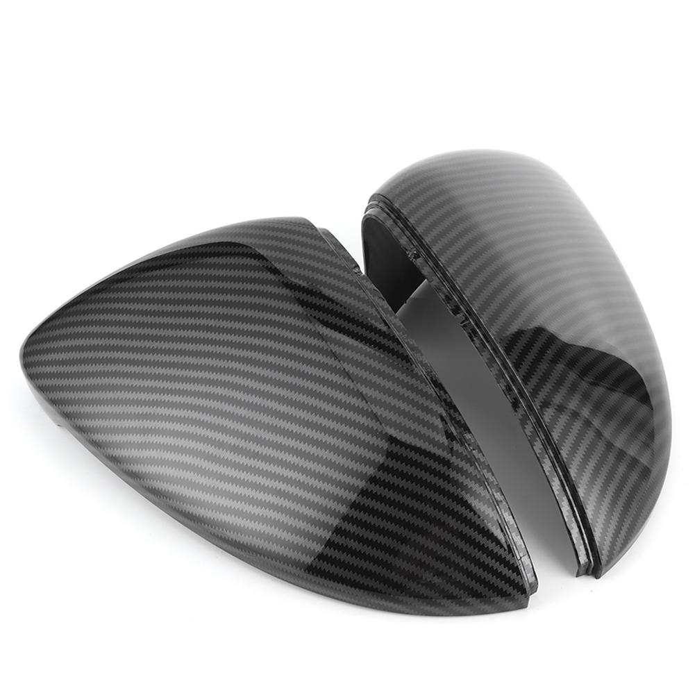 

Накладки на дзеркала заднього виду в стилі карбонового волокна, декоративні ковпачки, підходять для MK7 2014 2018