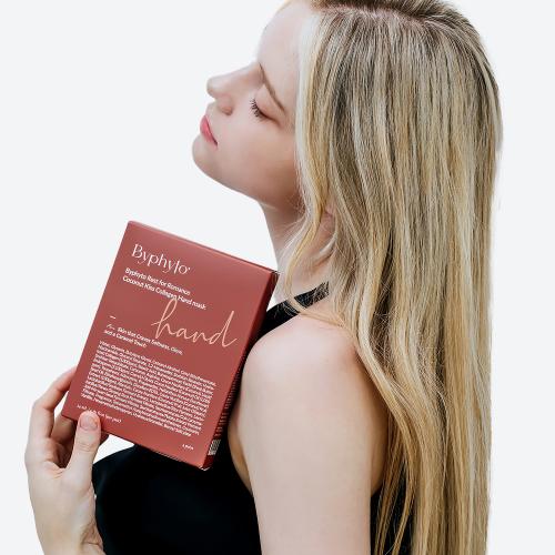 ByPhyto Coconut Kiss Collagen Hand Mask Pack (4 Sheets, 24ml) Collagen Hand Mask