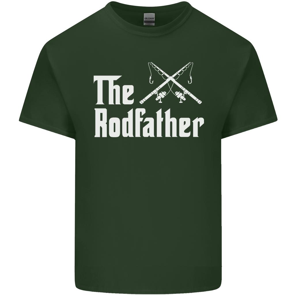 The Rodfather Funny Fishing FisherUnisex Unisexs Light Cotton TShirt