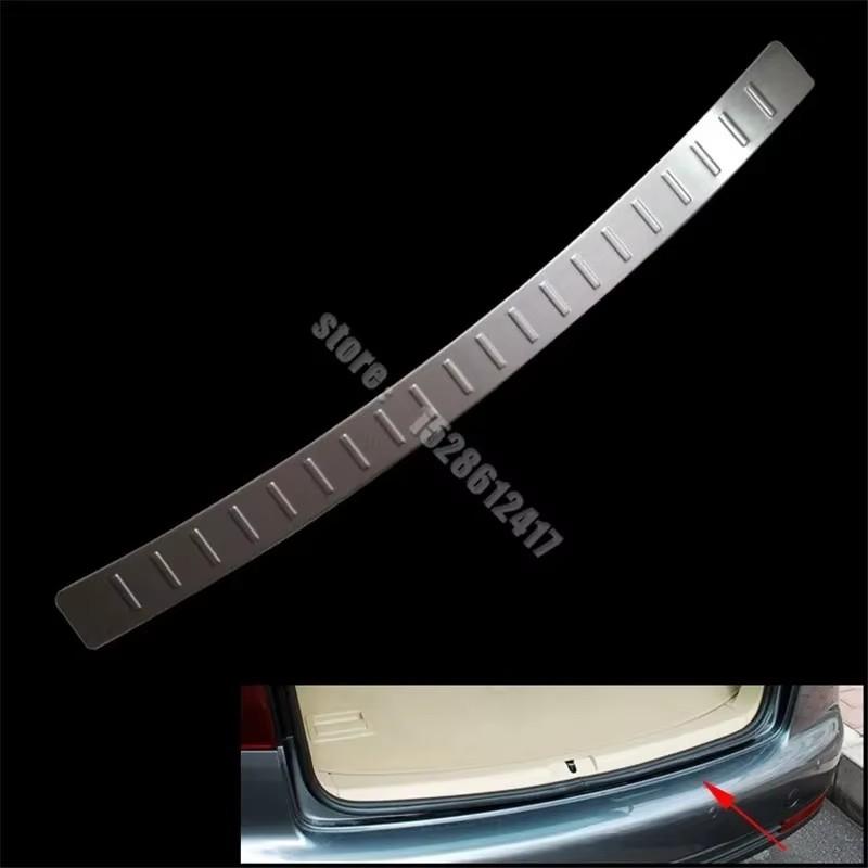 For VW Volkswagen Touran 2004 2005-2015 Stainless steel styling Rear Bumper Protector Sill Rear boot guard Trim car Accessories