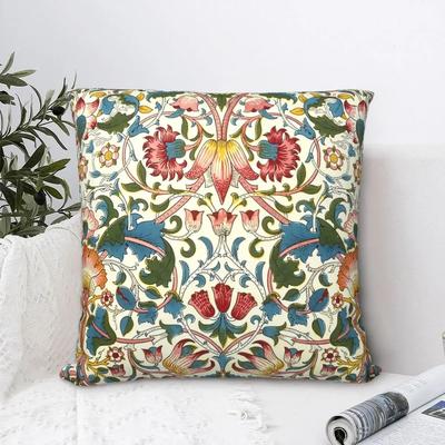 William Morris Lodden Throw Pillow Case Floral Flowers Cushion For Home Sofa Chair Decorative Hug Pillowcase