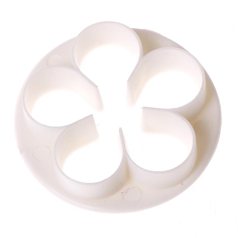4Pcs Rose Flower Fondant Cake Cutter Mold Sugarcraft Baking Decorating Tool