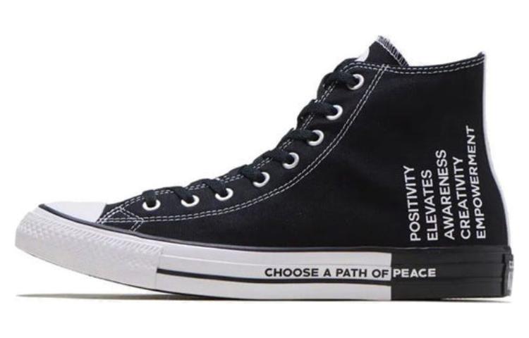 Converse Chuck Taylor All Star High 'Seek Peace - Black' 36.5 black