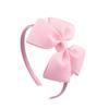 4-Inch European & American Children's Ribbed Bow Headband - Sweet Girl Hair Accessory