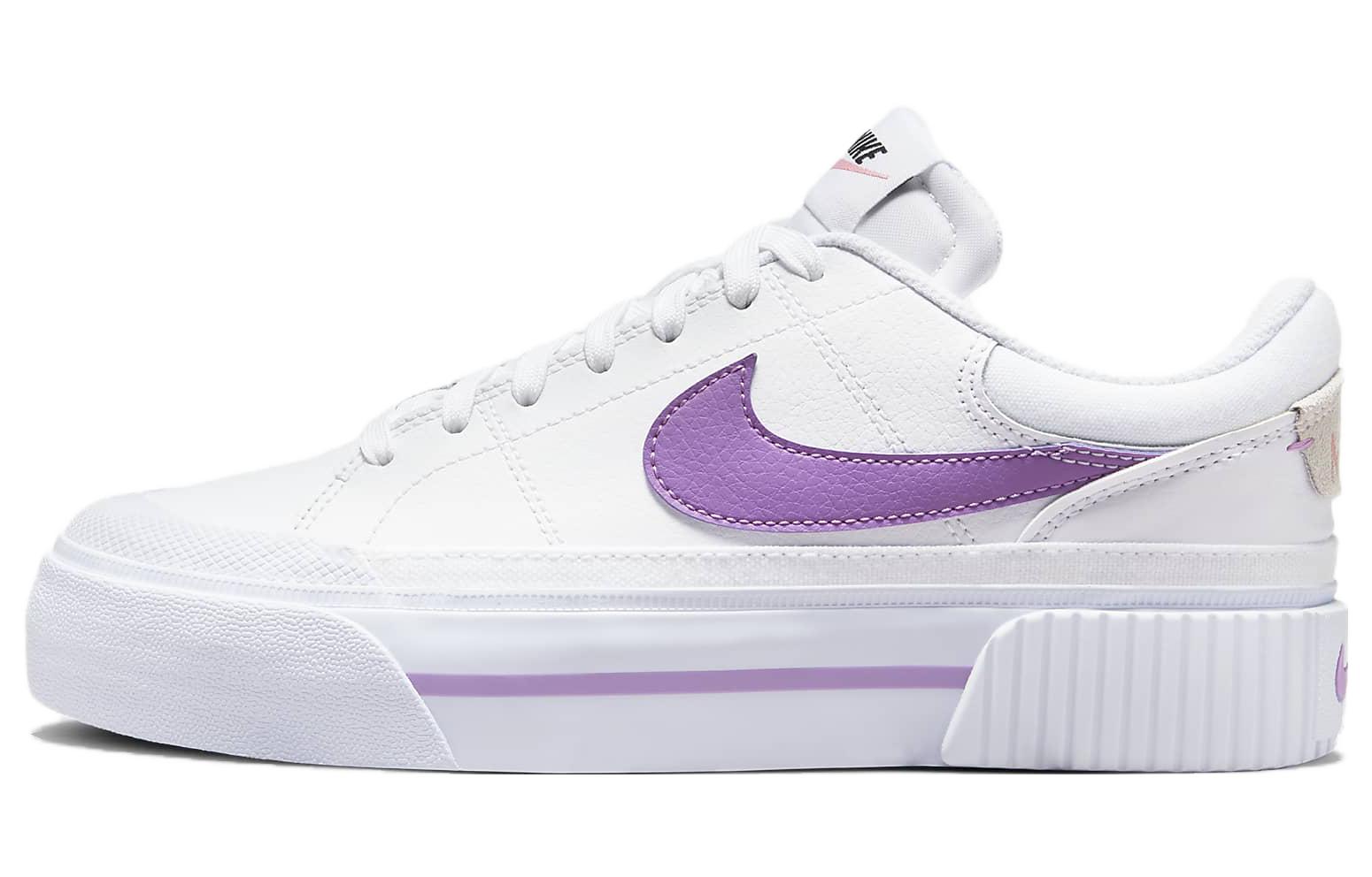 Nike Court Legacy Lift White Rush Fuchsia Women s DM7590-103 36.5