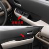 RUIQ Innen Tür Fenster Knopf Schalter Panel Abdeckung Zierleiste für den neuen Honda Freed GT Serie Kohlefaser (Schwarzes Finish)