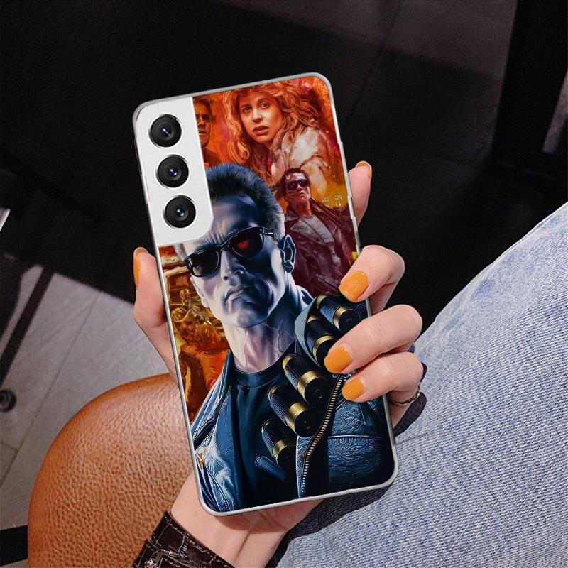 Arnold Schwarzenegger Terminator Phone Case For Samsung Galaxy S24 S25 Edge S26 Ultra S23 S22 S21 Plus S20 FE + Personalized Pri