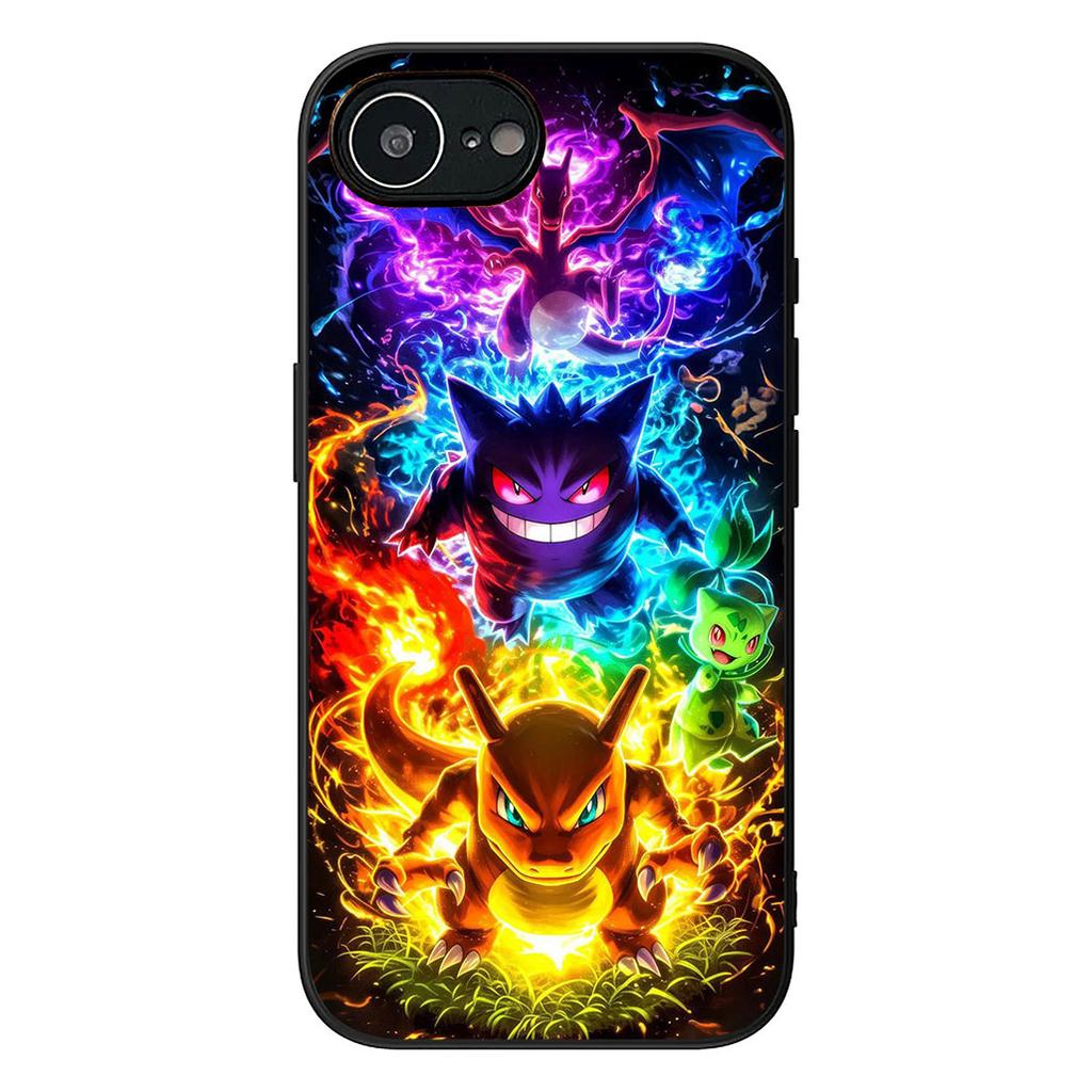 P-Pikachus Espeon P-Pokemons Gengar Umbreon Case for Motorola Moto Edge 50 30 Fusion 40 NEO Ultra Pro G22 G23 G35 G84 G13 G53