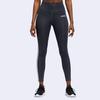 Adidas High Waist Comfortable Slim Fit Sports Long Pants Women Bottoms Dark-Gray White FN2758