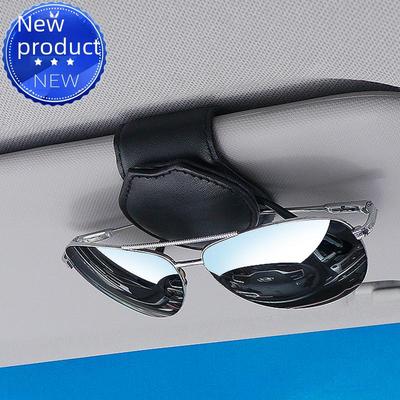 Car Multifunctional Sunglasses Holder & Sun Visor Storage