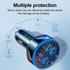 8 in 1 Digital Display Car Charger 4USB+4PD Support Super Fast Charging DC12-24V Multi Port Digital Display Mobile Phone Charger