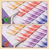 140 PCS Mixed Colors Colored Lashes Extensions Individual DIY Lashes Cluster Eyelashes  Women