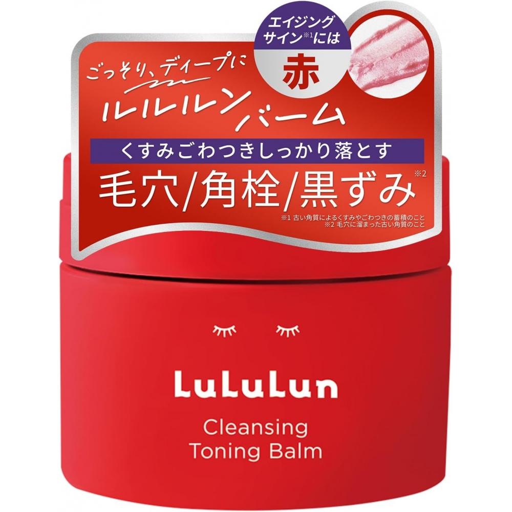 

Lululun Cleansing Balm Toning Balm Smooth Red 90g Makeup Remover Red Red