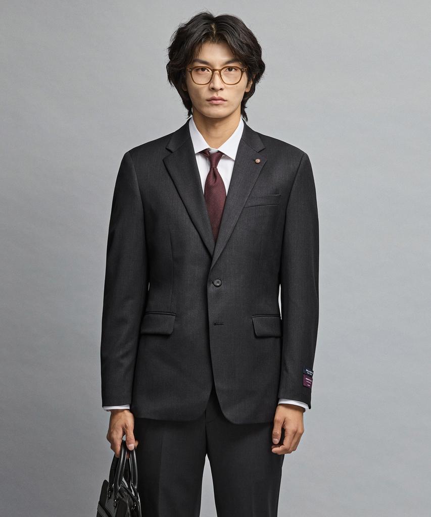 STCO [Four Seasons] (10-Year Suit) Wool Blend Four-Way Stretch Suit Set_Grey (Classic Fit)_Ssjwz63Set (C Type)