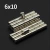 6x10mm Silný neodymový magnet N35 NdfeB Permanentní magnetické imanes Kulaté Super silné magnetky na ledničku DIY
