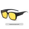 Polarized Flip-up Clip-on Sunglasses for Myopia, Night Vision & Driving - Unisex