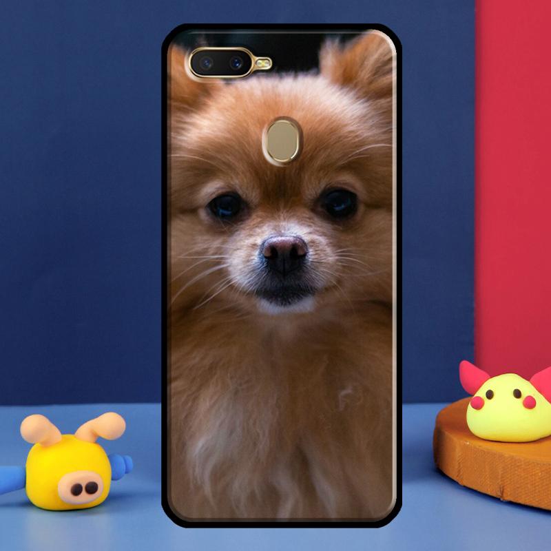 Pomeranian Dog Case For Oppo A91 A5 A9 A16 A76 A96 A58 A78 A98 A52 A72 A74 A94 A54 S A57 A77 A15 A17 Cover