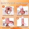 Super Realistic Male Penis Cover with Hollow Elongated and Thickened Protection Intimate Cover Penis Cover Adult Sex Product Cock Rings Male Sex Toys