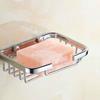 Wandmontage Badkamer Douche Aluminium Hoge Vrije Plaat Houder Zeepbakje Opbergrek Vierkante Mand Accessoires