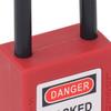 38mm Lockout Tagout Lock Nylon Engineered Dust Proof Energy Isolated Safety Padlock with 2 Keys