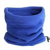 Unisex Winter Outdoor Solid Color Soft Thick Fleece Neck Warmer Gaiter Cover Hat