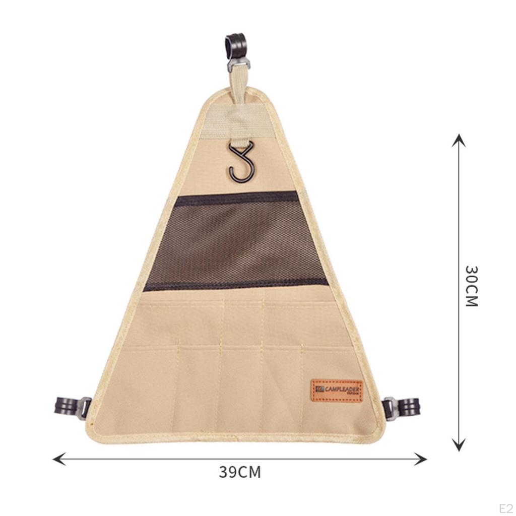Tableware Storage Bag 600 Cloth Cutlery Roll Portable Foldable Outdoor Pouch for Picnic Hiking
