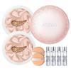 Age20's Essence Cover Pact Sparkle Case + Refill 12.5g X 2p + Ampoule 10ml X 4p, Pink Beige No. 21, 10ml X 4 Pads, 1 Pcs