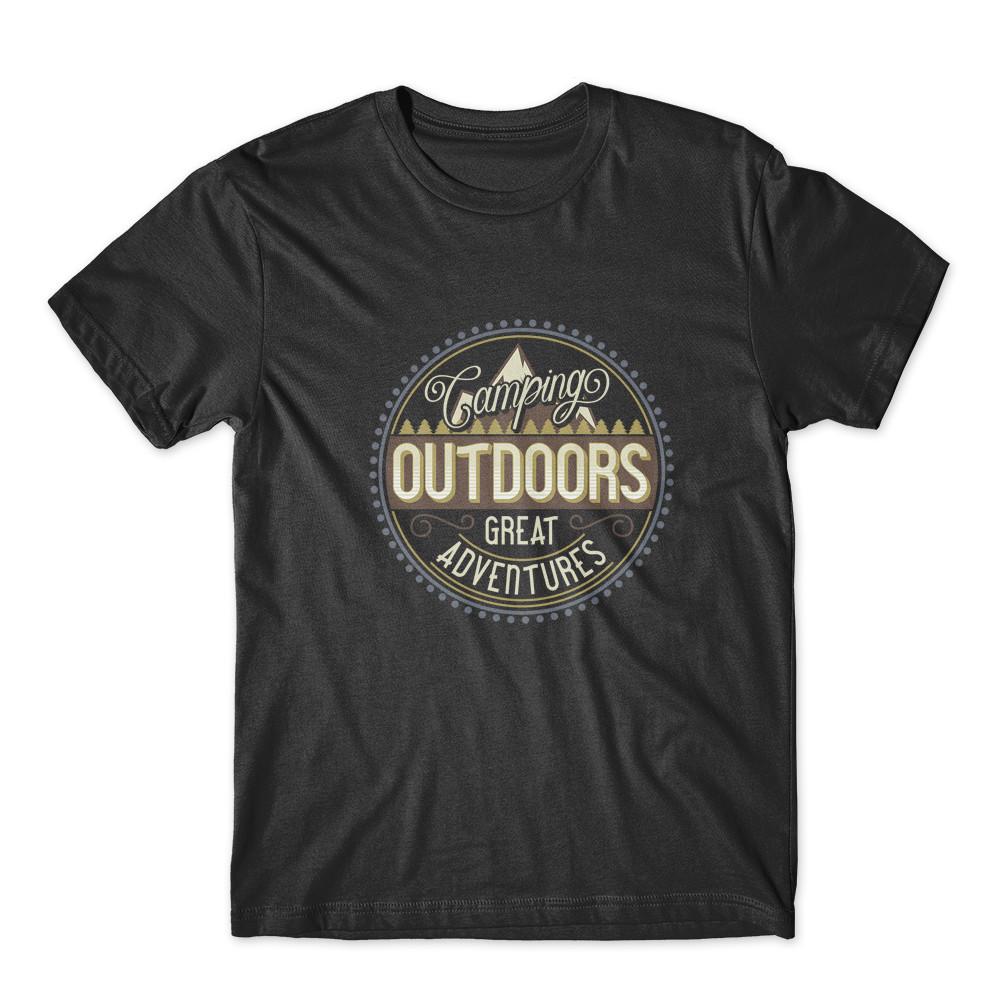 

Caping Outdoors T-Shirt 100% Cotton Premium Tee New M