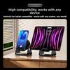 New ZJ-08 multi-function wireless induction stereo rotating mobile phone holder RGB lights Bluetooth speaker three-in-one