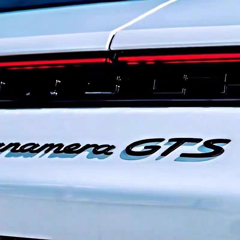 3D Metal GTS Car Stickers English Letter Car Rear Emblem Fender Side Rear Tail Trunk Badge Decal Accessories
