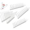 Stainless Steel Anti-Pigeon Spike, 1M 4 Rows Anti-Pigeon Spike Balcony, Pre-assembled Flexible Anti-Bird Spike for Sparrows Swallows