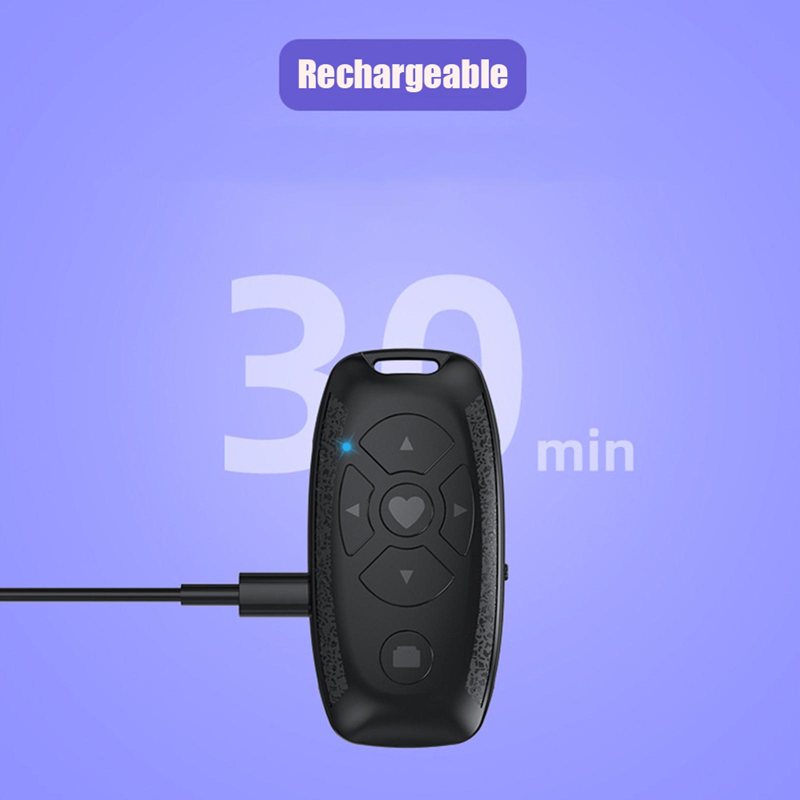 

Перезаряжаемый пульт дистанционного управления TikTok Bluetooth Remote Control