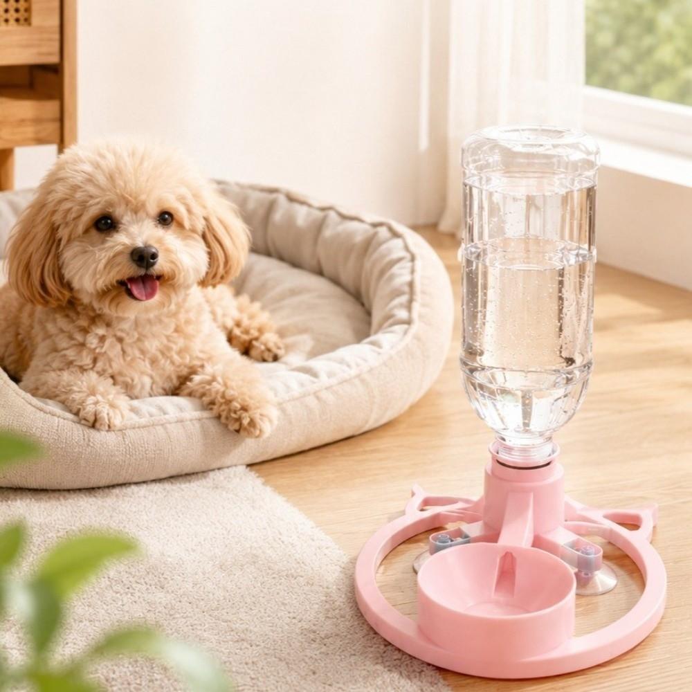 Dispensador de Agua Automático para Gatos con Gravedad Silenciosa Estación de Bebida para Mascotas Grande Capacidad Exterior