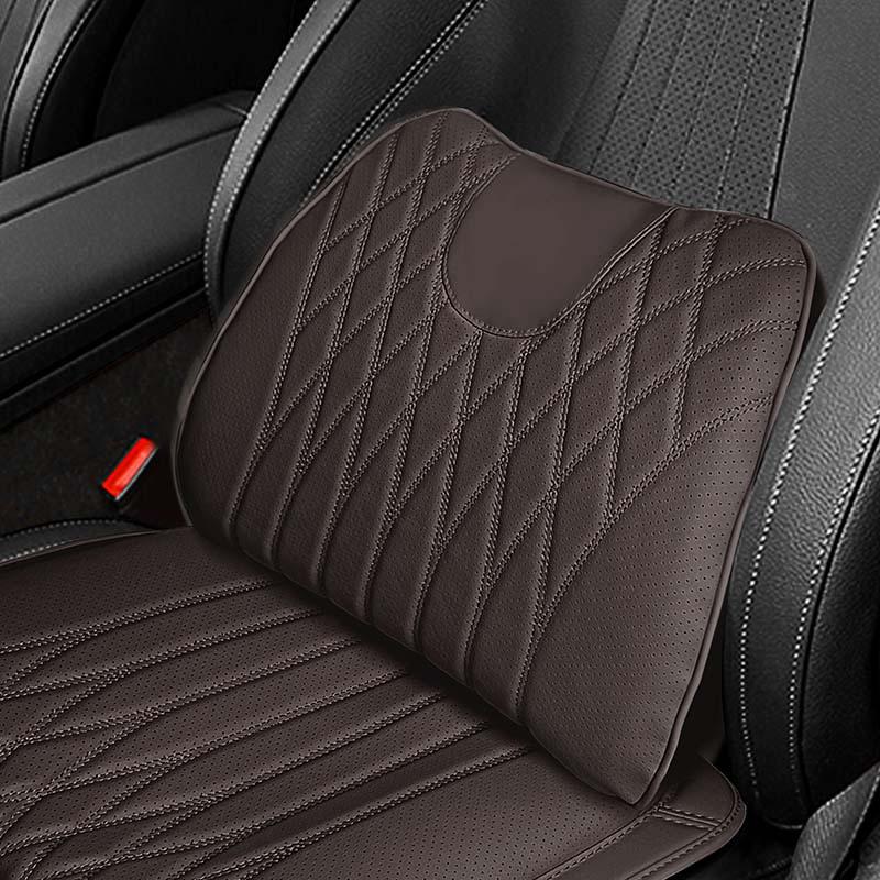 All-Season Nappa Leather Car Seat Cushions & Lumbar Supports for Buick Models: Verano, Encore, Regal, GL8, Velite 6, LaCrosse, and E5.