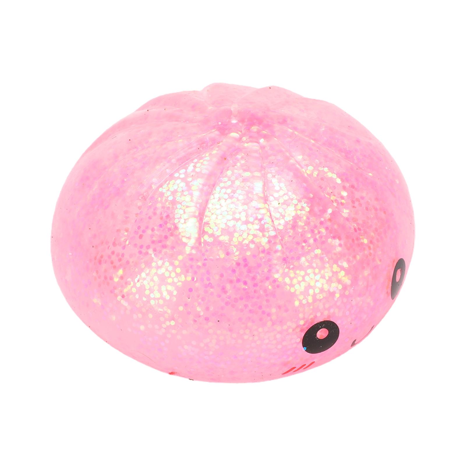 Dumplings Soft Squeeze Toy Cute Glitter Dumpling Style Sensory Squeeze Decompression Dough