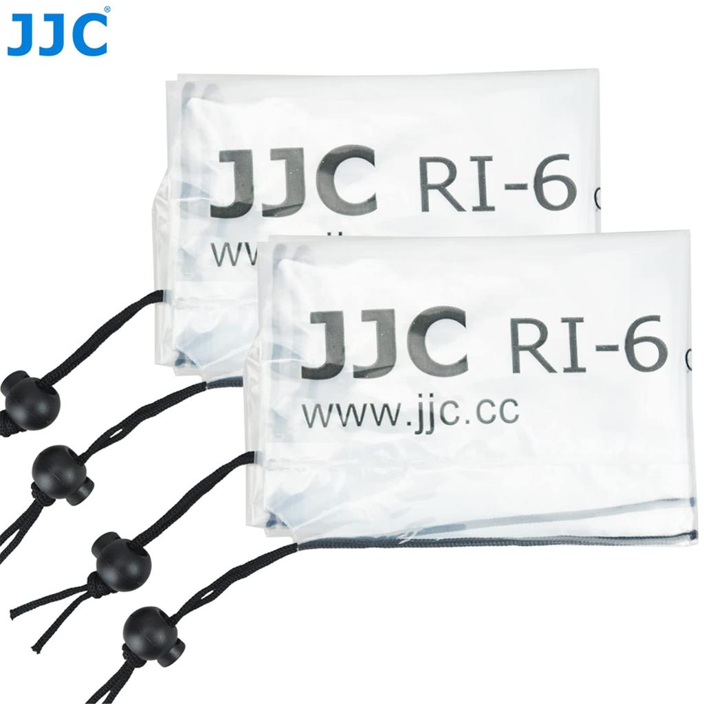 JJC SLR Raincoat with Compatible with Lenses up to 45x17cm for Nikon Z6 Sony Outdoor Rain Camera Rain Jacket 2-Pack Flash, (LxW) Z7II, Z6II, Z7, II,