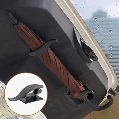 2PCS Universal Car Hook Seat Back Hook Multi-purpose Trunk Umbrella Holder Car Umbrella Storage Car Interior Accessories Storage