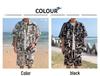 Retro Summer Short Sleeve Shirt Set - Youth Fashion & Breathable Design