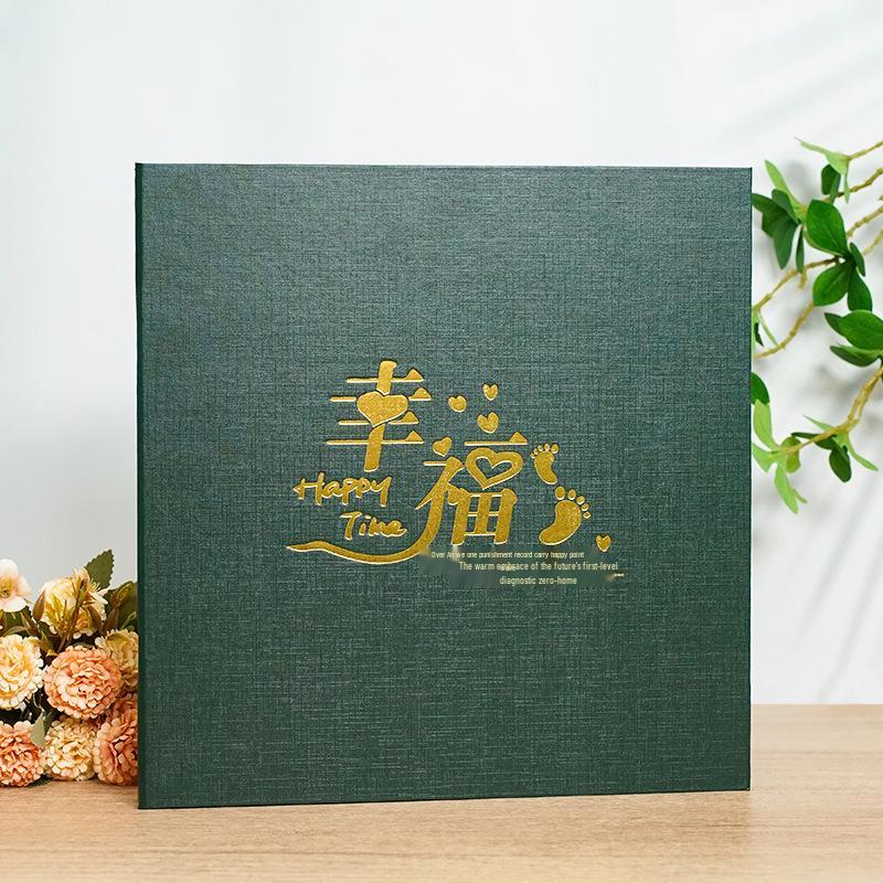 Handmade DIY White Adhesive Photo Album Sheets