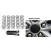 20Pcs 19mm Chrome Silver Wheel Nut Cap Bolt Covers For Any Car Wheel 19mm Bolts Or Nut Wheel Nut Cap Bolt Covers For Ford Cougar