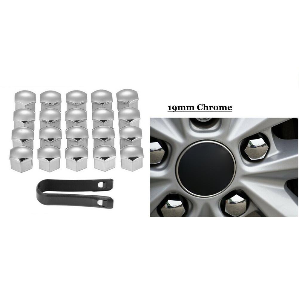 20Pcs 19mm Chrome Silver Wheel Nut Cap Bolt Covers For Any Car Wheel 19mm Bolts Or Nut Wheel Nut Cap Bolt Covers For Ford Cougar