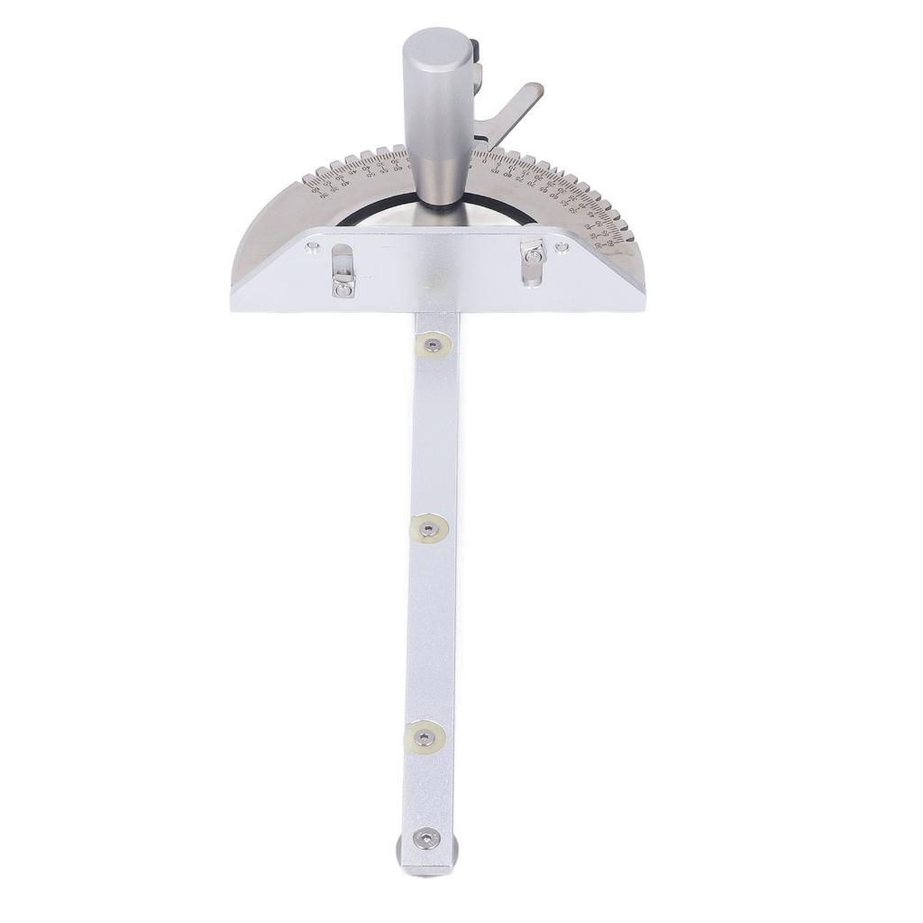 Ecartament de tăiere a ferăstrăului de masă, unghi reglabil, scară clară, aliaj de aluminiu de înaltă precizie pentru prelucrarea lemnului
