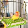 Bite Resistant Bird Swing Toy Breathable Bird Cage Perch  For Parrot Hamster Lovebird