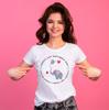 Womens Mama Elephant Mothers Day T-Shirt Top Funny Mama Mom Cute Idea Top